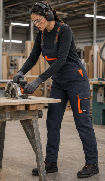 Жіночий робочий напівкомбінезон Sara Workwear HERA 3146656134 фото