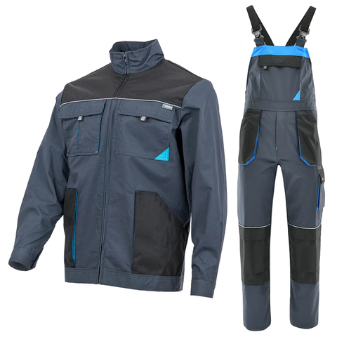 Чоловічий робочий комплект Sara Workwear RAMBO куртка та напівкомбінезон 3146656147 фото