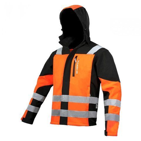 Куртка зі світловідбивними елементами Classic-VIS Orange Softshell куртка робоча для дорожників 3146655856 фото